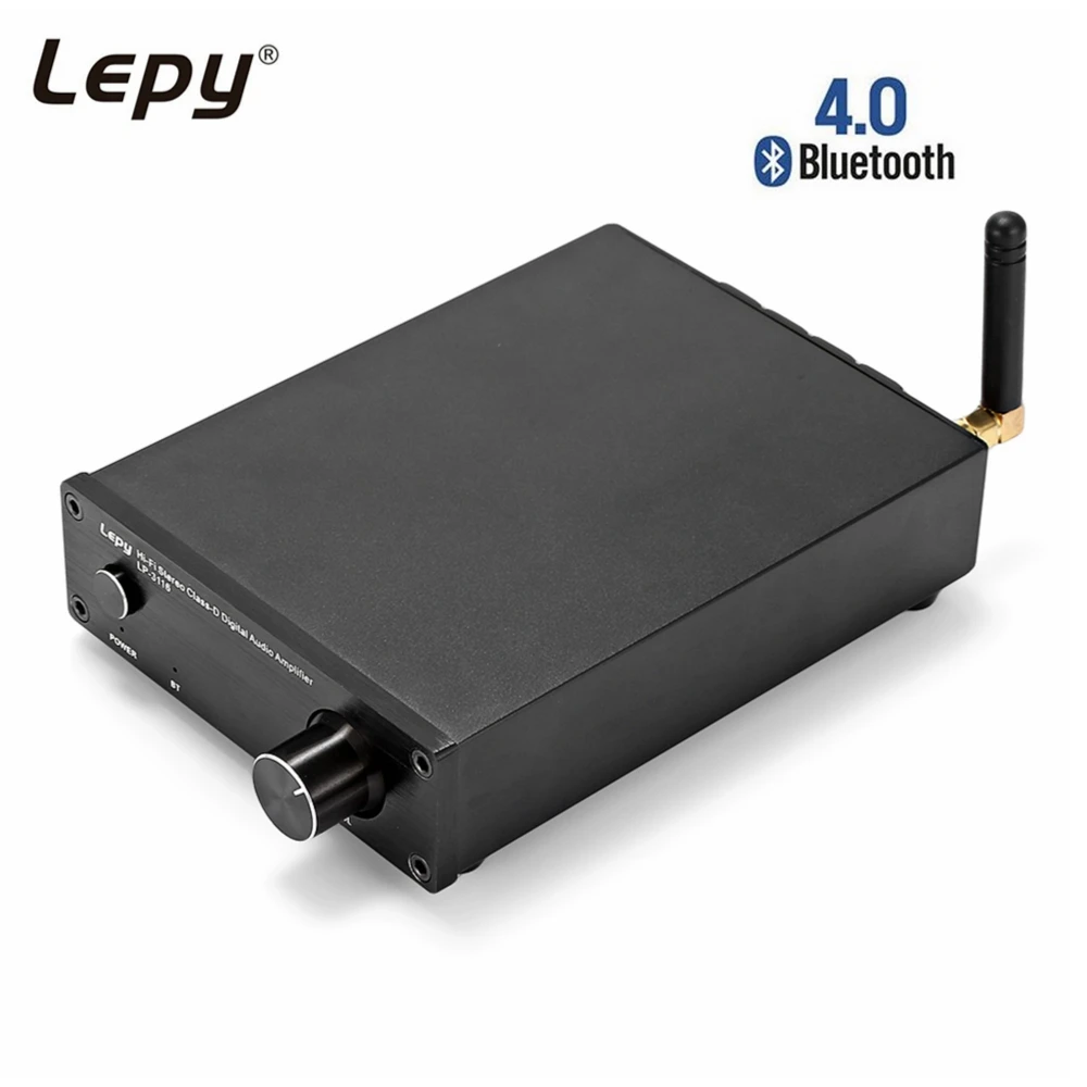 

Bluetooth HiFi Car Amplifier 2 channel Powerful Sound Digital Stereo Audio Music Player 50W x 2 Speaker for Home Motorcycle
