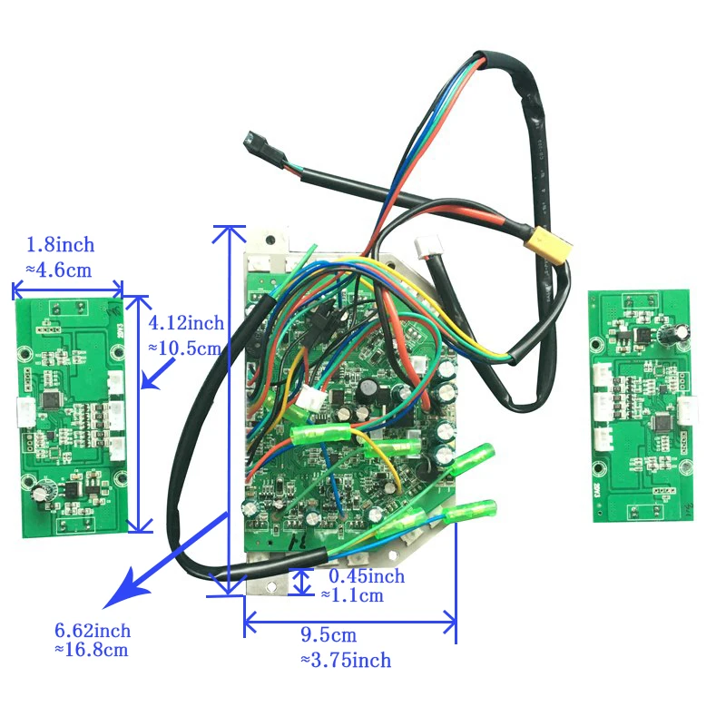 6,5/8/10 дюймов электрический самокат Управление блок материнская плата для 2-ух колесный самобалансирующийся скутер материнская плата Доски для балансирования