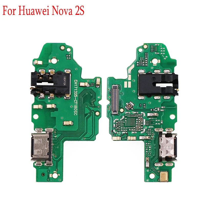 Для huawei Nova 3 3E/P20 Lite usb зарядка Нижняя плата док-станция соединительные детали гибкий кабель Замена для huawei Nova 2 S 3i