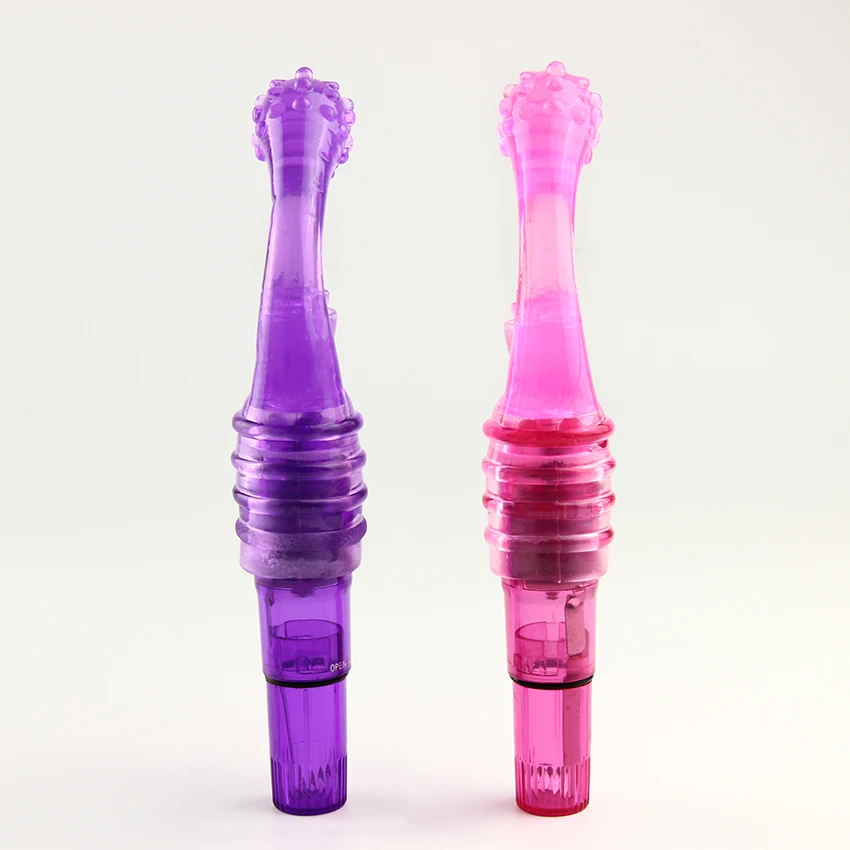 2 colori giocattoli sessuali femminili dito corolla punto G artificiale vibrante impermeabile clitoride prodotti sessuali dildo 1 pz_voghion.com