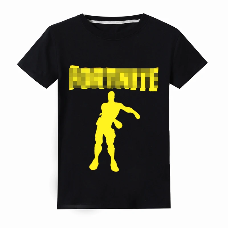 

Children summer fornite t shirt child clothing short-sleeved T-shirt game cartoon character print boy girl Top Tees Kids clothes