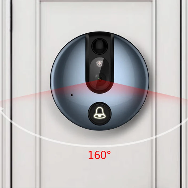 

4.3 Inch Smart HD Video Door Phone System Visual Wireless IR Intercom Doorbell Camera JFlyer