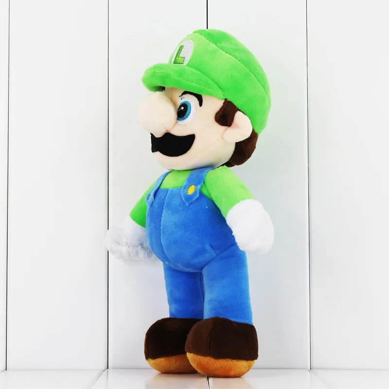 25 см Супер Марио плюшевая игрушка Марио Луиджи мягкая кукла с биркой