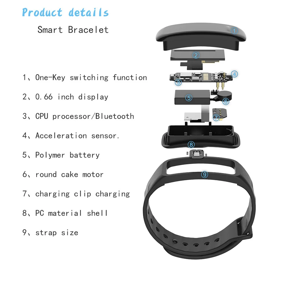 fitness bracelet - 10