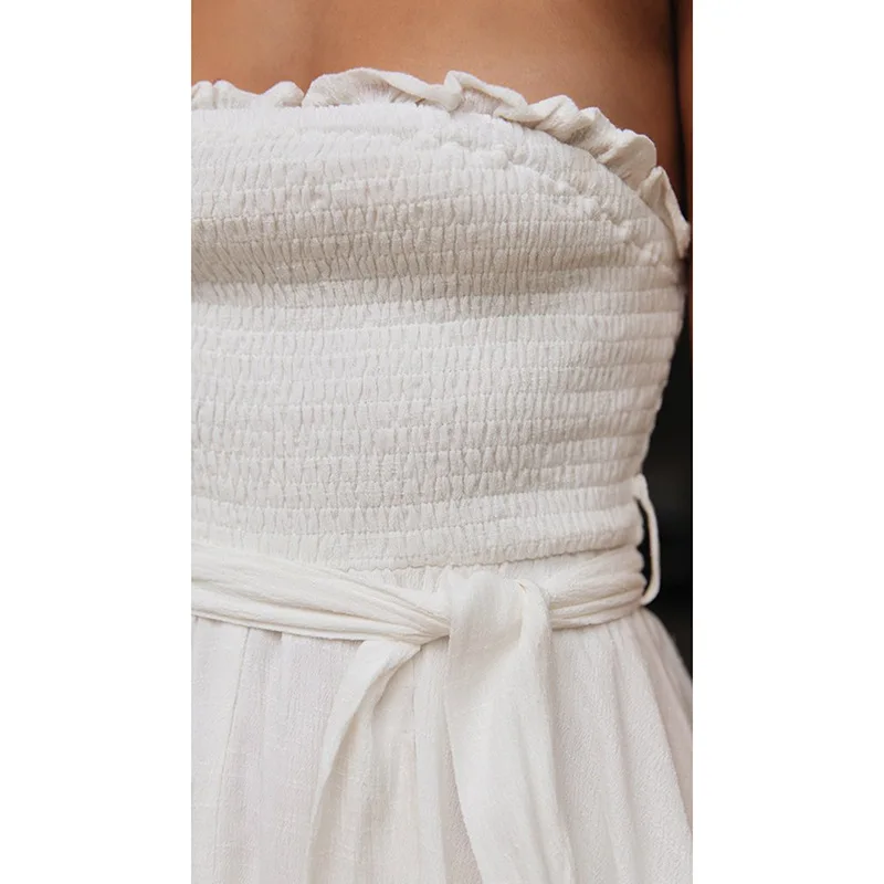 High Waist Party Club Jumpsuits Women Strapless Rompers Shorts High Waist Party Club Jumpsuits Women Strapless Rompers Shorts