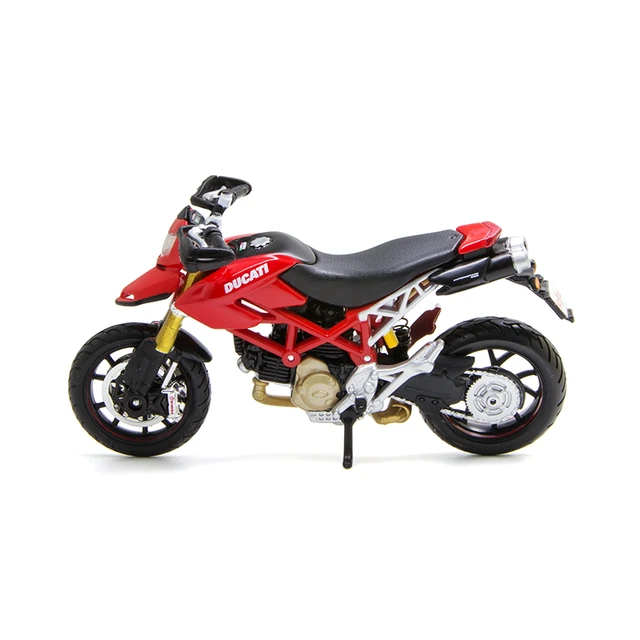 Maisto 1:18 Motorcycle Models Ducati Hypermotard Diecast Plastic