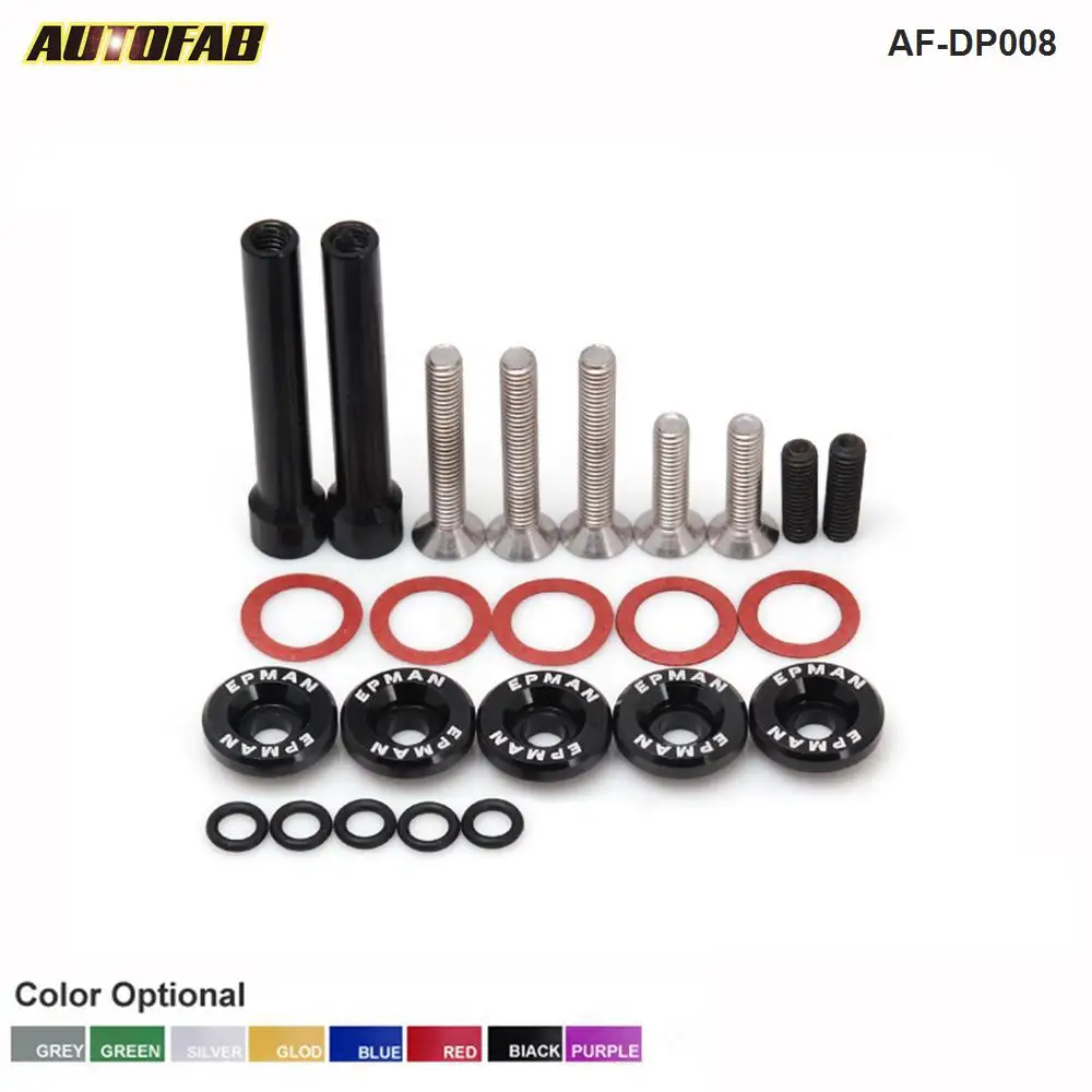 Valve Cover Washers Kit for Honda D-Series (Red, Golden, Black, Silver, Blue,Purple,Green,Gray) AF-DP008