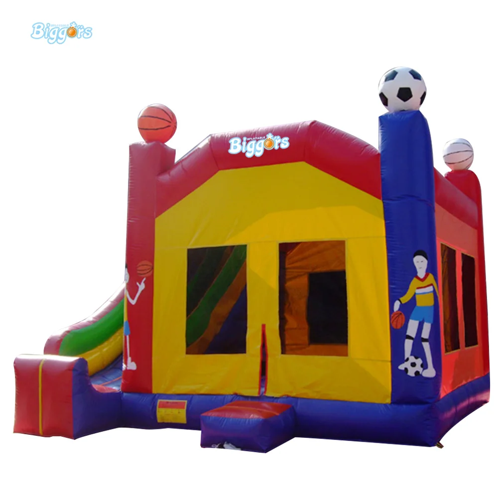 

Interesting Inflatable Bouncer Combo Toys with Slide for Rental Use