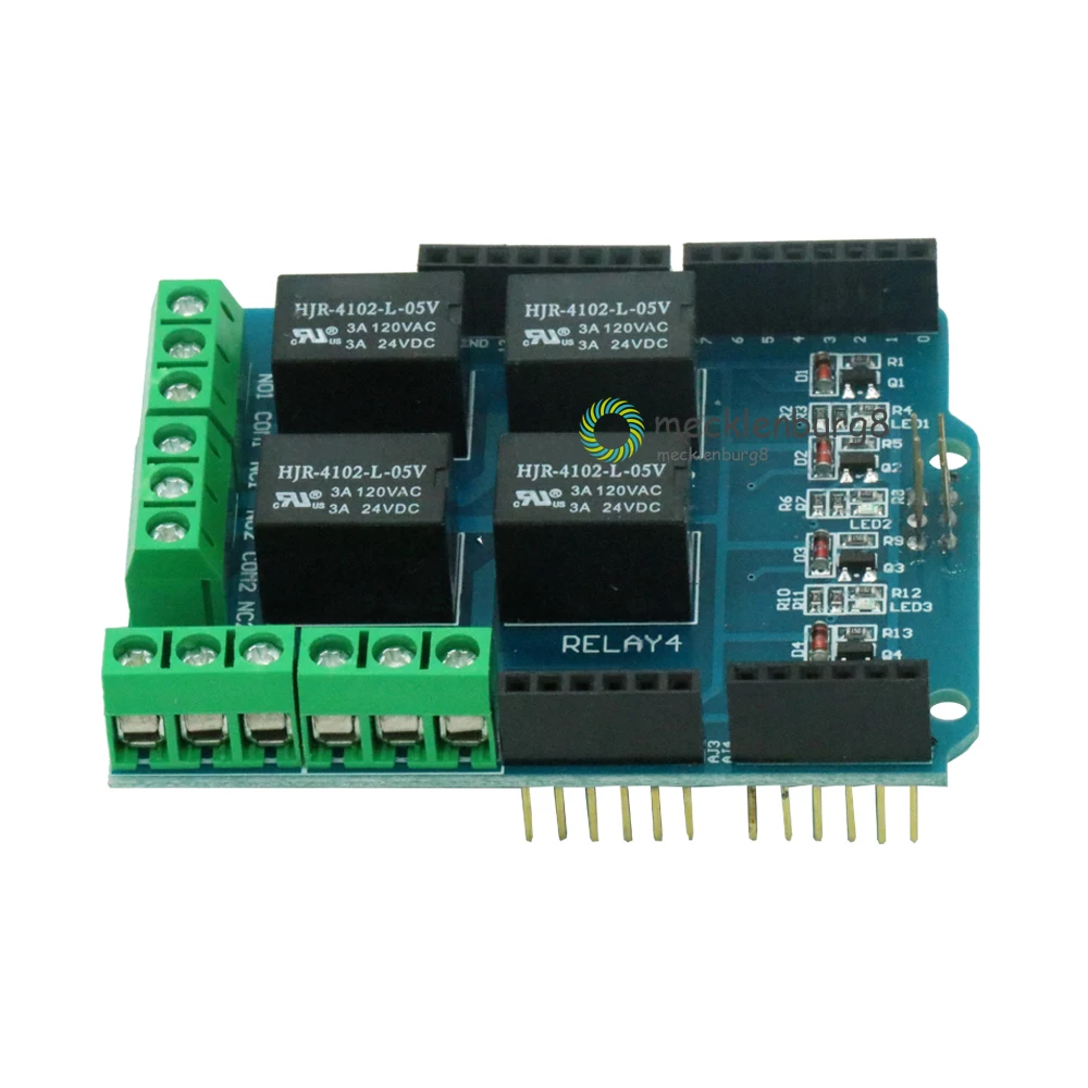 Релейный экран с интерфейсом 5 В 4 дюйма для управления сигналом Arduino плата