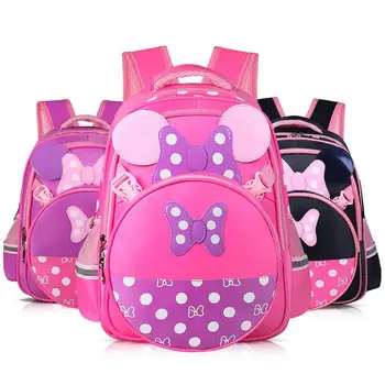 

2018 new fashion children school bags girls orthopedic schoolbag backpack kids princess primary school backpack set kids satchel