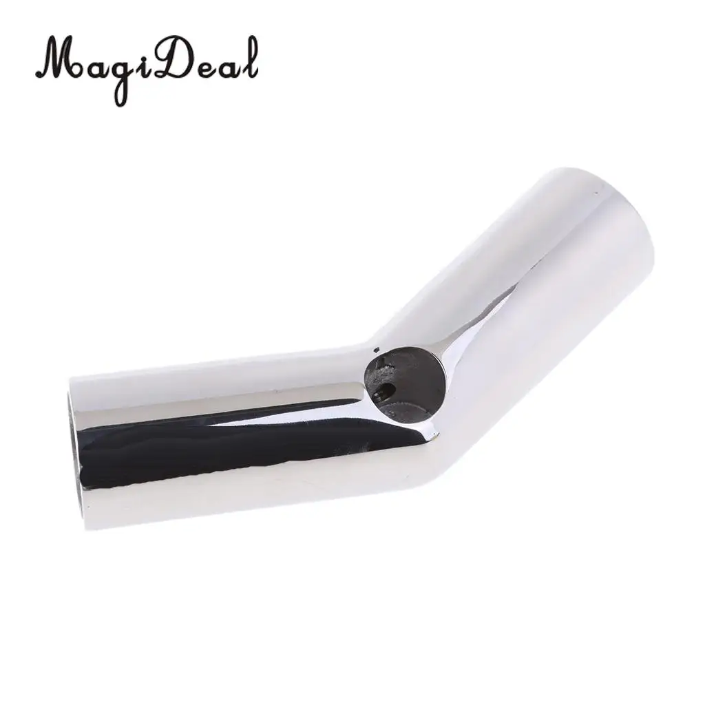 MagiDeal Durable Stainless Steel Marine Boat Hand Rail 140 Degree Bow Form 7/8' 22mm for Kayak Canoe Boating Dinghy Yacht Silver