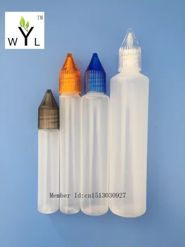 

10ML 15ml 30ml 50ml empty LDPE dropper Bottles for Juices eLiquids Oils WYL