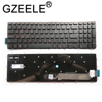 

GZEELE New US English keyboard for DELL Inspiron 15 7566 5567 5575 7567 5665 15-7000 Laptop Keyboard Black Without backlight