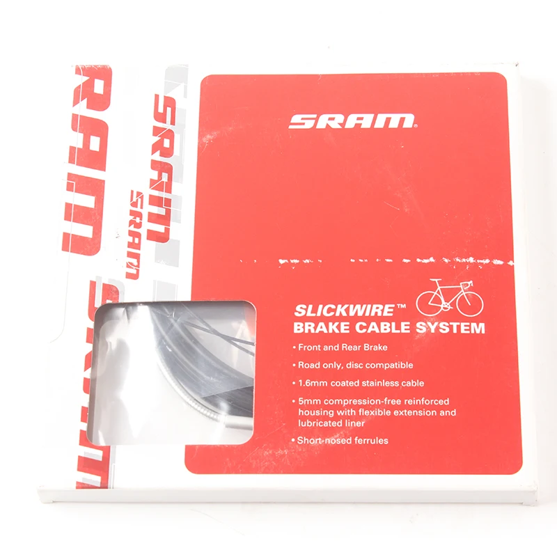 SRAM SLICKWIRE XL диск для дорожного тормоз велосипед велик Кабельный комплект с наружным и внутренним кабелем вместе