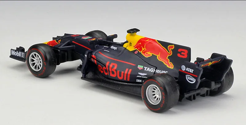 1/43 2016 2017 F1 формула красный бык гоночные автомобили игрушка литой под давлением