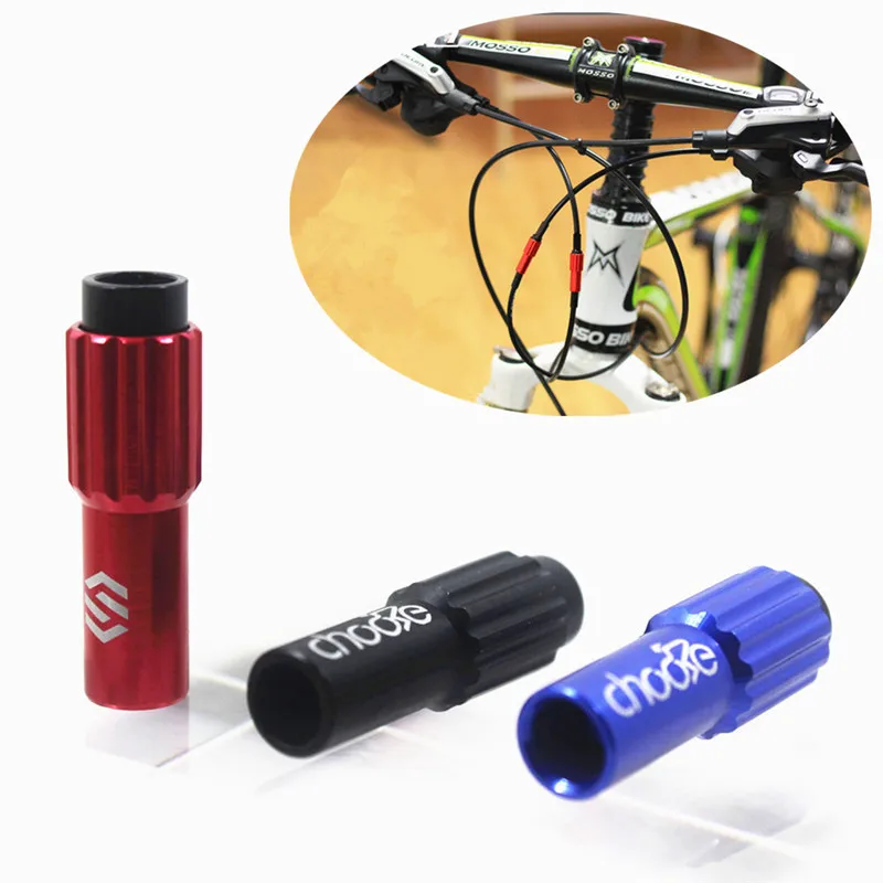 

2018 CHOOSE Aluminum CNC Road Bike Shift Cable Micro Adjustment Bolts 4 / 5 mm Bicycle Accessory 3 Colors