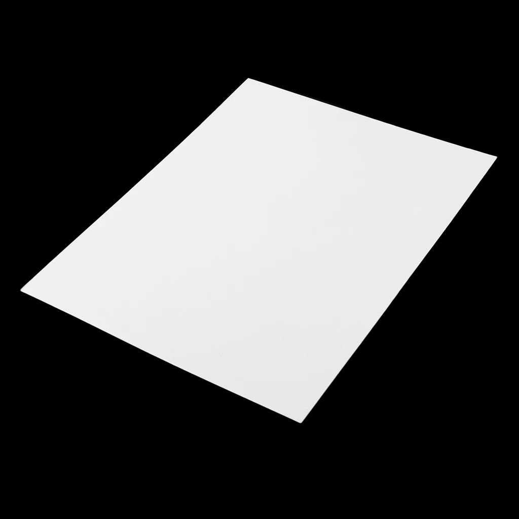 5PCS ABS Sheet Model Craft Plate for DIY Sand Table Scene or RC Aircraft Boat Body Parts Multi Size 2 Colors