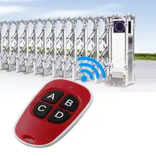 Портативный мини 4 ключа гаражная дверь ворота брелок 433 МГц дубликатор для создания копий пульт дистанционного управления дверной ключ беспроводной пульт дистанционного управления