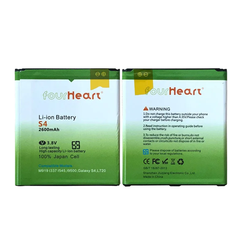 Original Replacement Battery for Samsung Galaxy S4 i9500 i9505 i337 i545 i9295 i9502 i9506 L720 M919 E330S B600BE 2600 mAh | Мобильные