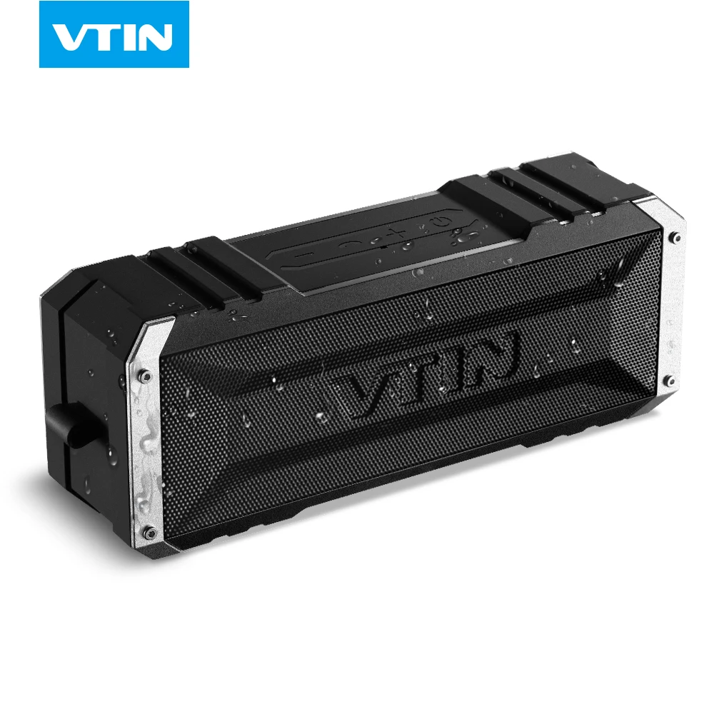 Prix pour VTIN Portable Sans Fil Bluetooth Haut-Parleur 20 W par double dix pilotes résistant à L'eau haut-parleur Basse avec Micro et 4400 mAh pour Ipad & téléphone Prix pour VTIN Portable Sans Fil Bluetooth Haut-Parleur 20 W par double dix pilotes résistant à L'eau haut-parleur Basse avec Micro et 4400 mAh pour Ipad & téléphone