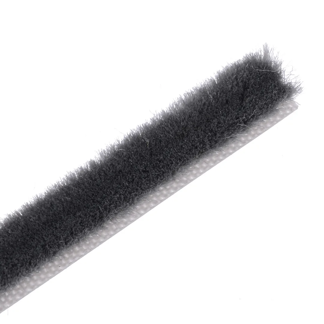 5M 5/9/15mm Window Door Self Adhesive Dust Pile Weatherstrip Brush Excluder Sealing Strips Brush Protector Home Door Accessories