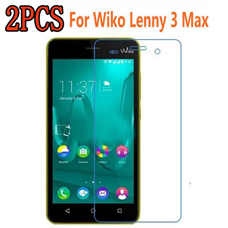 2 шт. закаленное стекло для Wiko lenny 3 Max защитная пленка 9 H экран протектор
