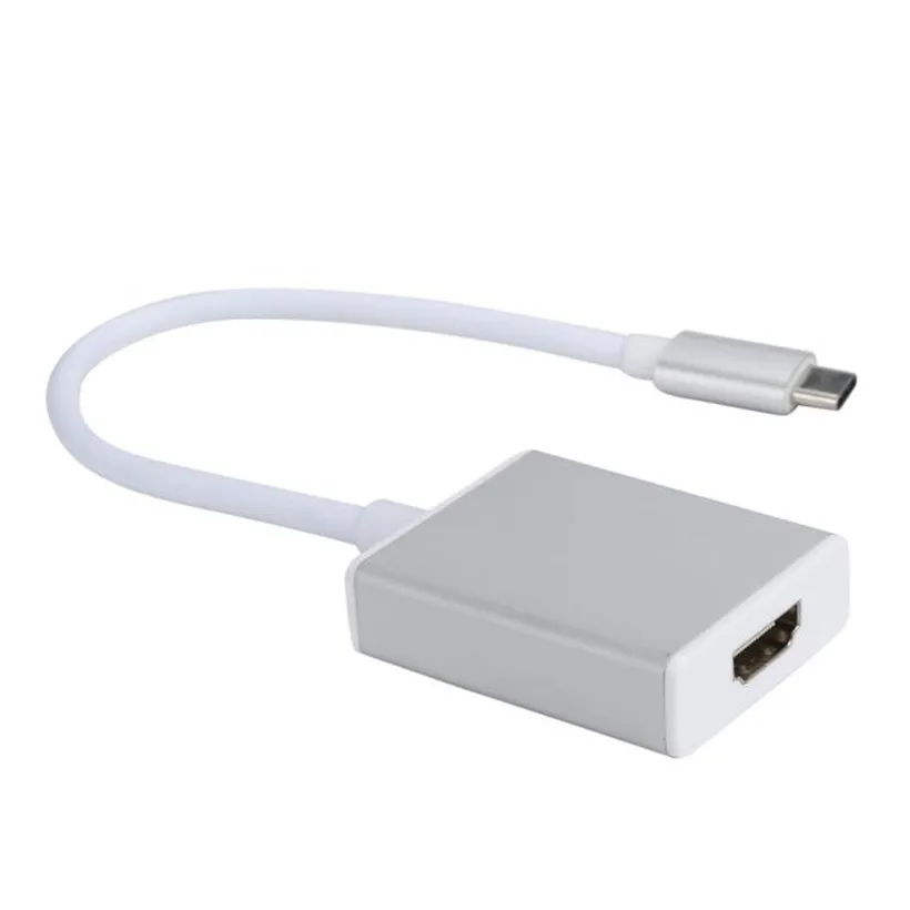 

Advanced2017 New Computer Adapter MicroUSB 3.1 Type C to HDMI Female HDTV Adapter Cable For New Macbook & Chromebook