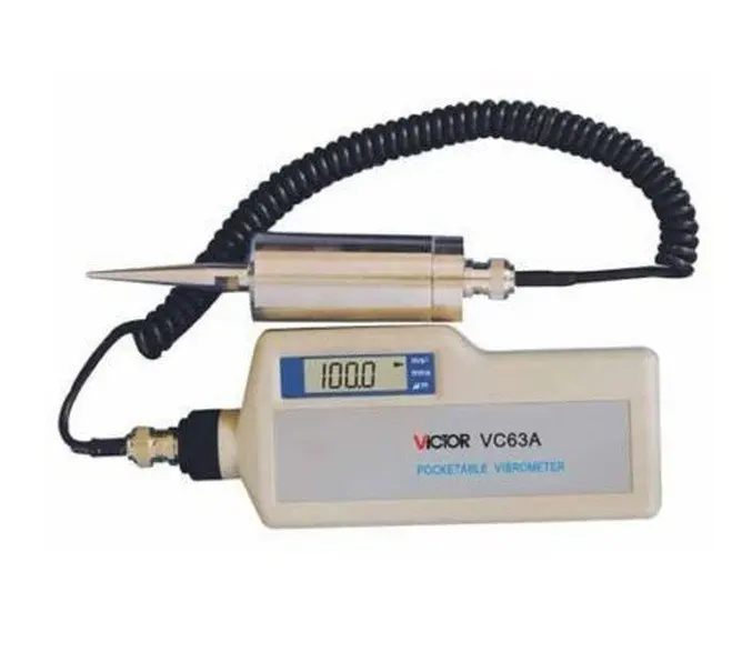 Вибратор VICTOR VC63A 3 1/2 с автоматическим выбором диапазона|vibration meter|vibrator pocketvictor meter |