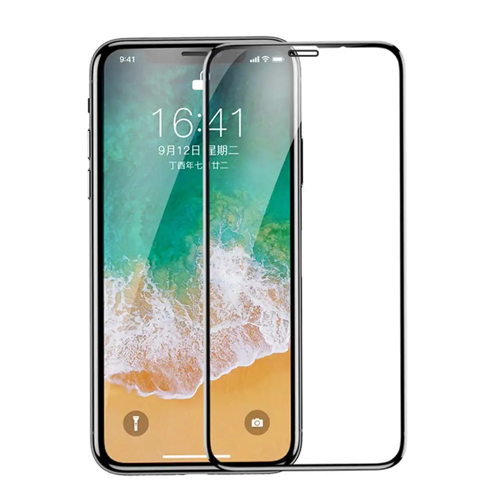 

X XS Tempered Glass For iPhone X 9H Full Screen Cover Explosion-proof Screen Protector Film iPhone XS iPhoneX Professional Glass