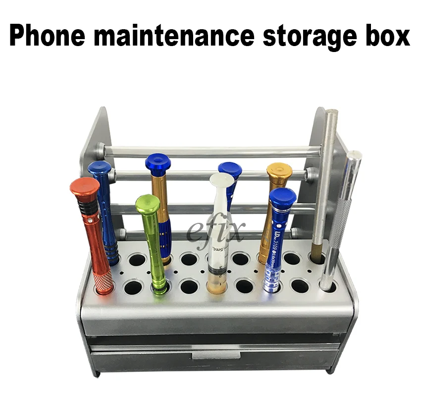 Mainframe parts storage box mobile phone maintenance