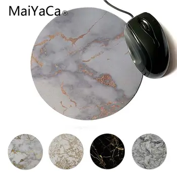 

MaiYaCa Anime Marble Rose Gold Pink Metallic Foil Style mouse pad gamer play mats Computer Notbook Mousepad Gaming Mouse Pad
