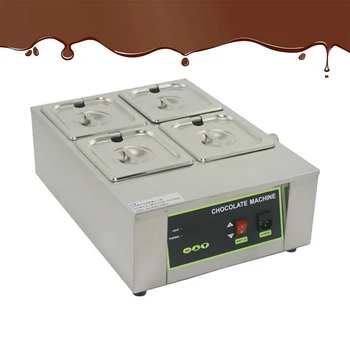 

Four tanks chocolate melting machine chocolate warmer melter equipment 220V/ 110V