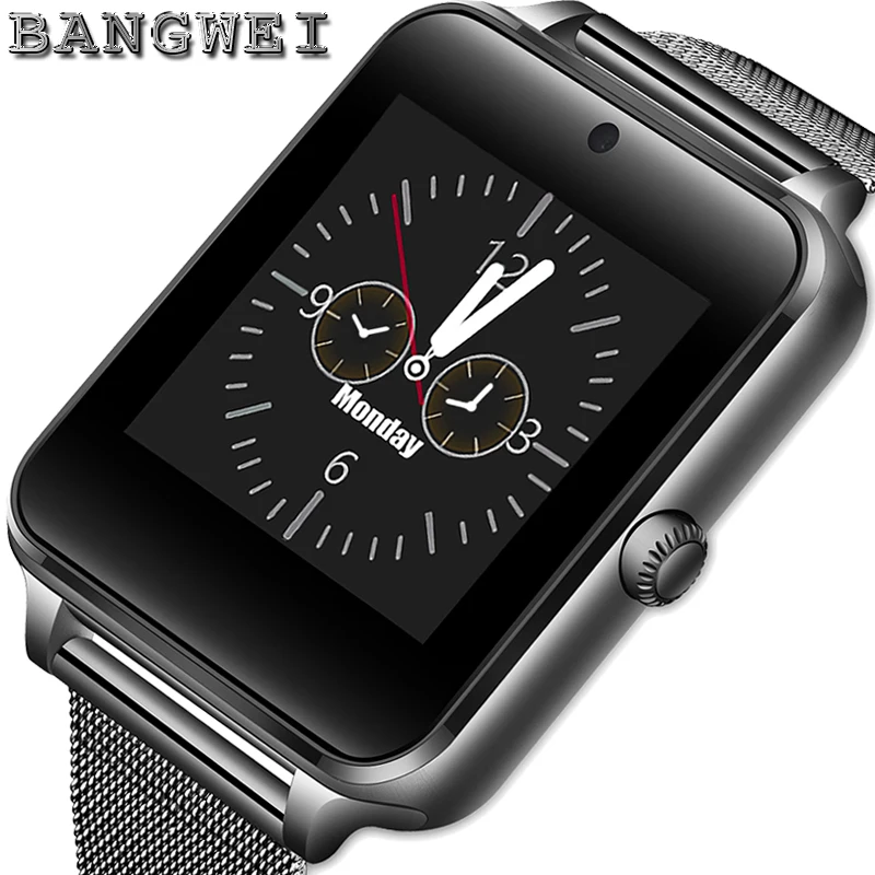 

BANGWEI smart watch long time standby Bluetooth music player sedentary reminder sports men and women smart watches