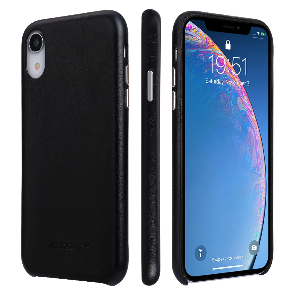 Jisoncase Чехол для Телефона iPhone XR кожаный чехол 6 1 дюйма Роскошный телефона
