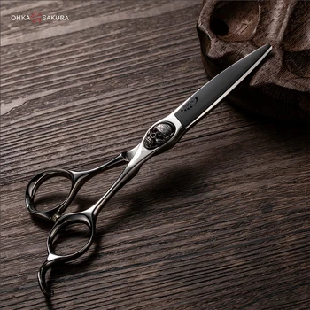 

Japan Original "SAKURA" Noble Series Cobalt Alloy Steel High Quality Barber Hair Hairdressing Salon Cutting Scissors S-1