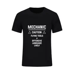 2018 Новая мода механик футболка брендовая одежда хип-хоп Письмо печати Для мужчин футболка короткий рукав Аниме Высокое качество футболка