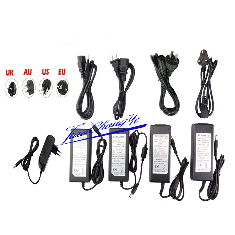 

AC 85-245V To DC 24V 1A 2A 3A 4A 5A 6A Power Supply Adapter Driver Switch