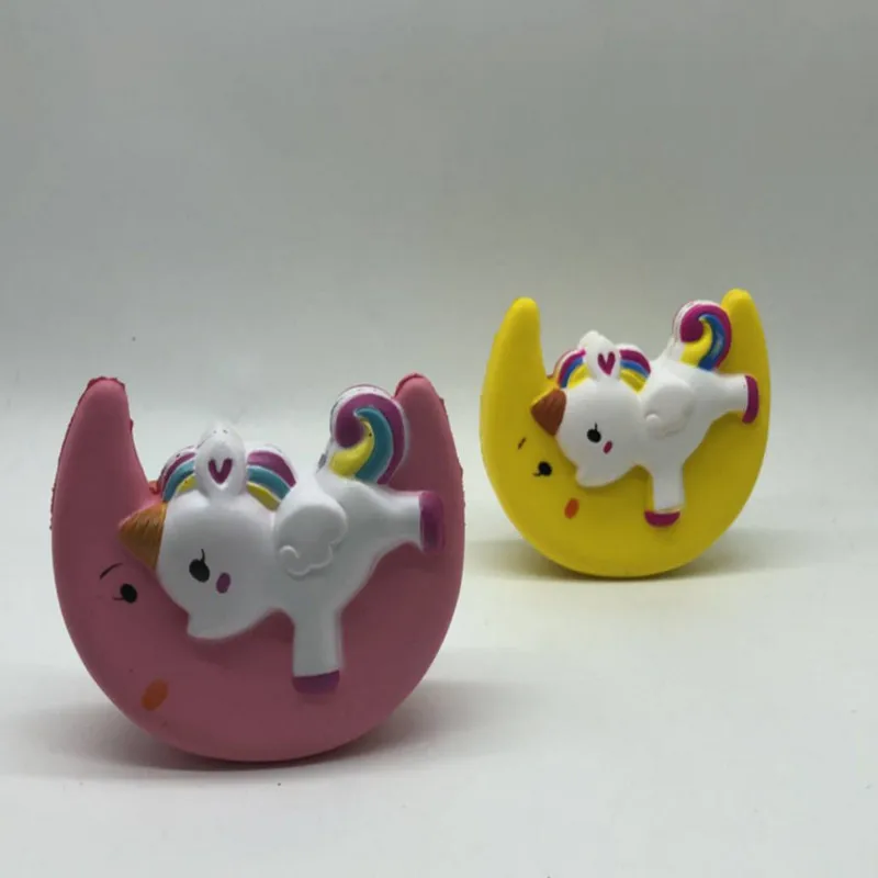 Free Shipping Unicorn Animal Cartoon Design Squish Antistress Toys 10CM Cute Squishy Slow Rising Soft Squeeze Fun Toy For Kid#TL