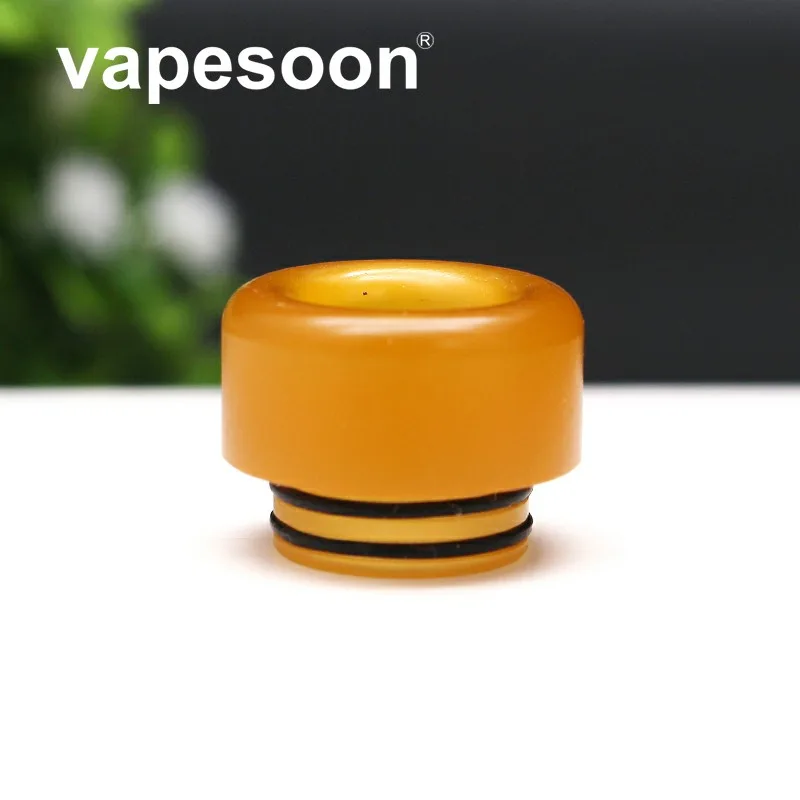 

Vapesoon Yellow Resin 810 Drip Tip for TFV8 Atomizer RDA RTA RDTA Vaporizador Mod Vape Accessories Mouthpiece