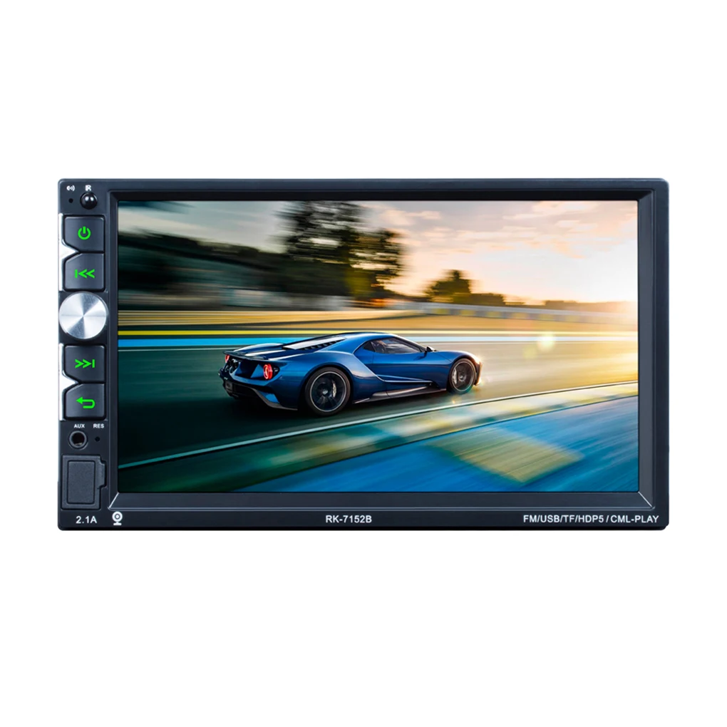 

7152B Universal 7" Car Bluetooth MP5 HD Player Mobile Image Mirror Rearview Player