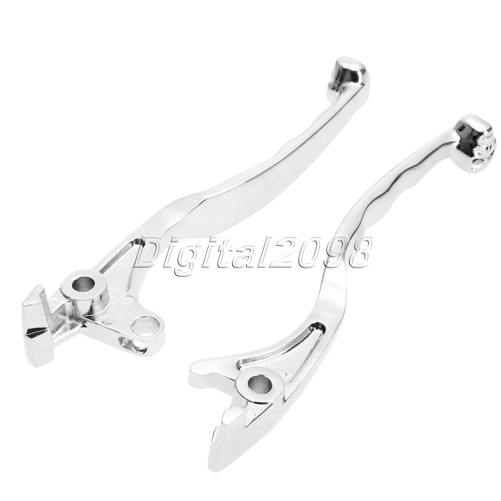 1 пара хромированные рычаги тормоза и сцепления мотоцикла|hand lever|for kawasakiclutch brake |