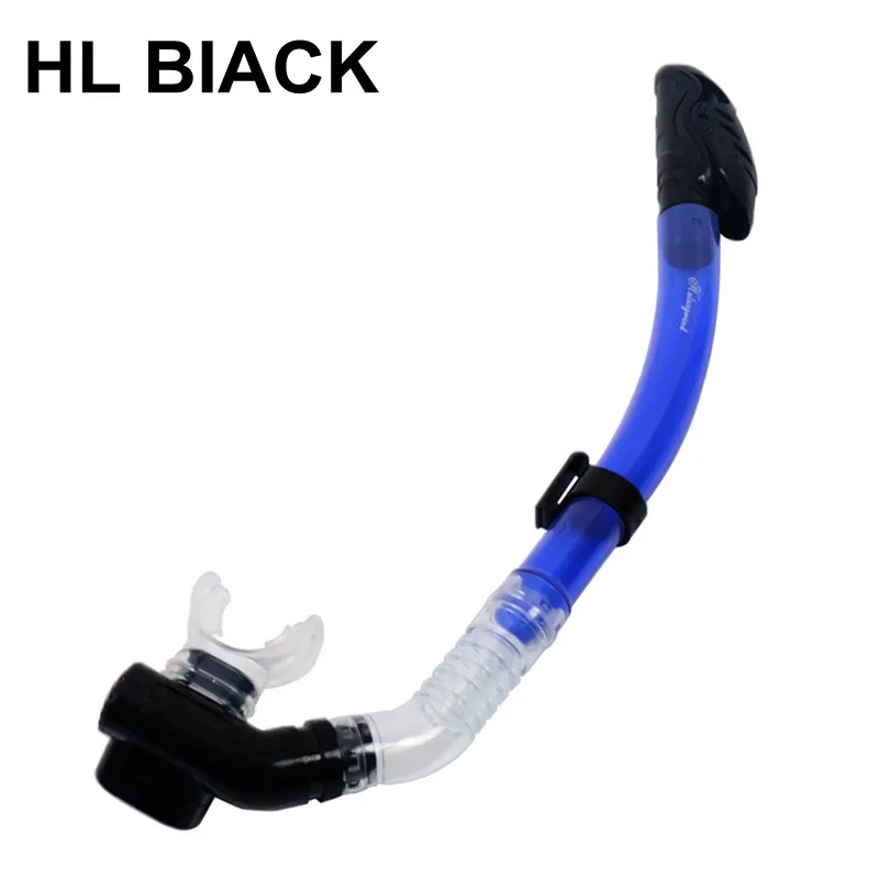 Silicone full dry snorkel for free diving breathing tube for swimming