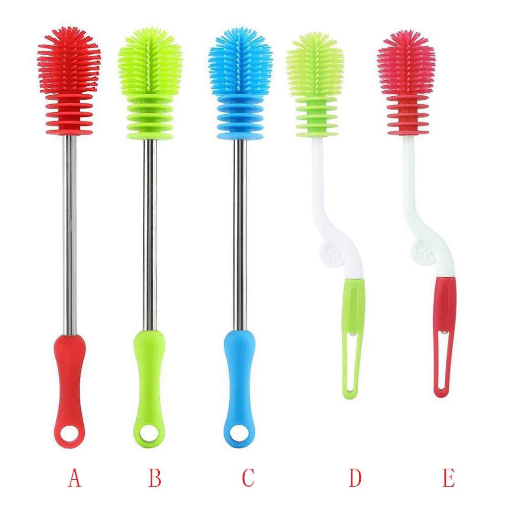 Щеточка Baby Brush 1шт (0.6mm). Щетка для мытья бутылок. Силиконовая расческа. Силиконовая щетка для бутылок. Силиконовая щетка для мытья