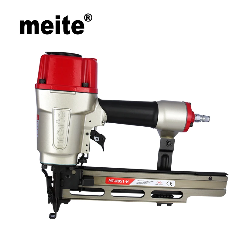 Новый продукт мощный пневматический гвоздик для работы по дереву meite 16GA 7/16 &quot