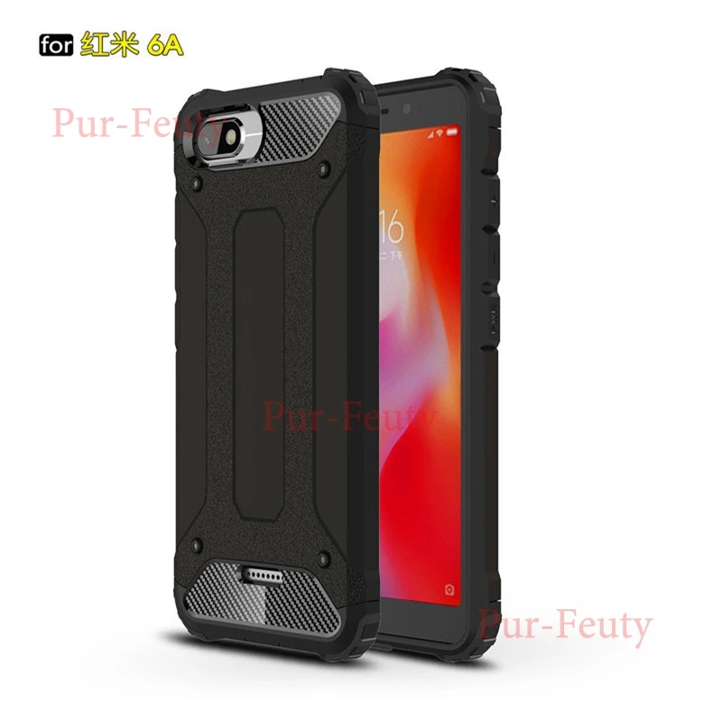 

Case For Xiaomi Redmi 6 Redmi6 M1804C3DG New Luxury Shockproof bumper protect for Xiaomi Redmi 6 Redmi6 M1804C3DG smartphone bag