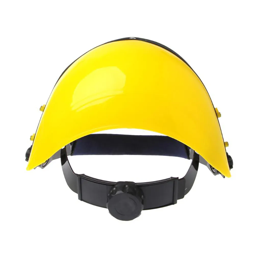 Защитный шлем для бензопилы, газонокосилка, триммер, защитный головной убор, лесная защита козырька, маска для косилки, 1 шт
