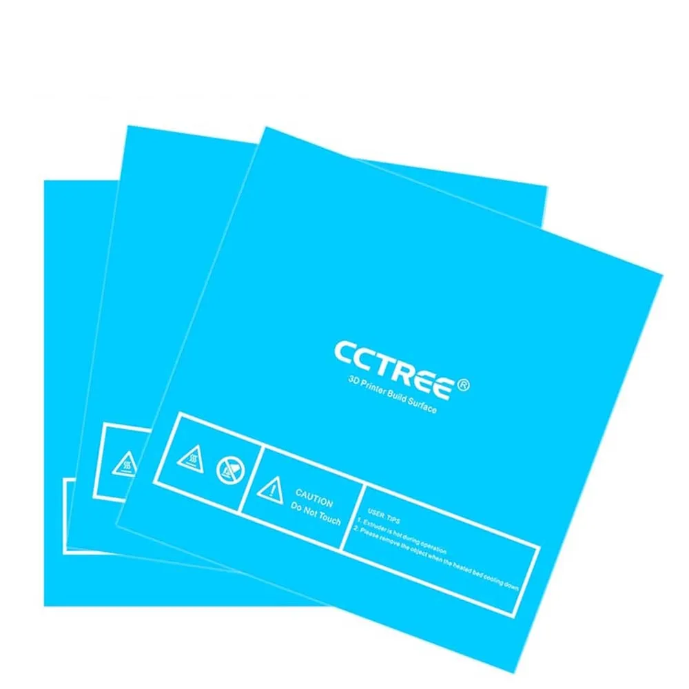 

CCTREE 3D Printer Build Surface For Ender 3,Anet A8,TEVO235X235MM (Pack of 3)
