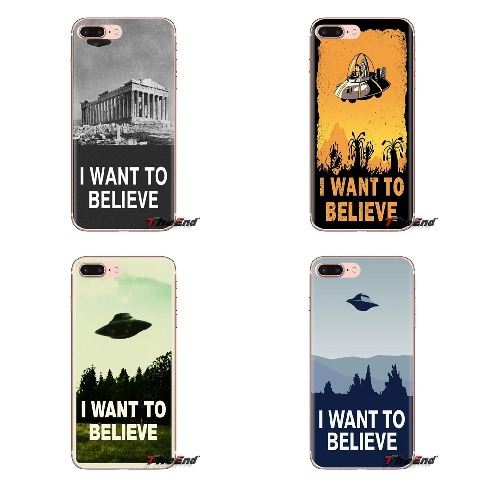 

TPU Transparent Skin Cover I Want To Believe X Files Puzzle For Xiaomi Redmi 4A S2 Note 3 3S 4 4X 5 Plus 6 7 6A Pro Pocophone F1