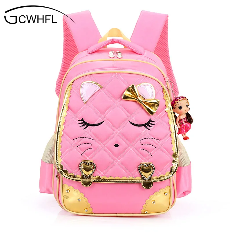 Cute School Backpacks Pink