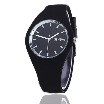 

Fashion Jelly Silicone Watch Women Casual Geneva Sport Watches reloj mujer Quartz Wristwatch Hot Sale Men Watch reloj hombre